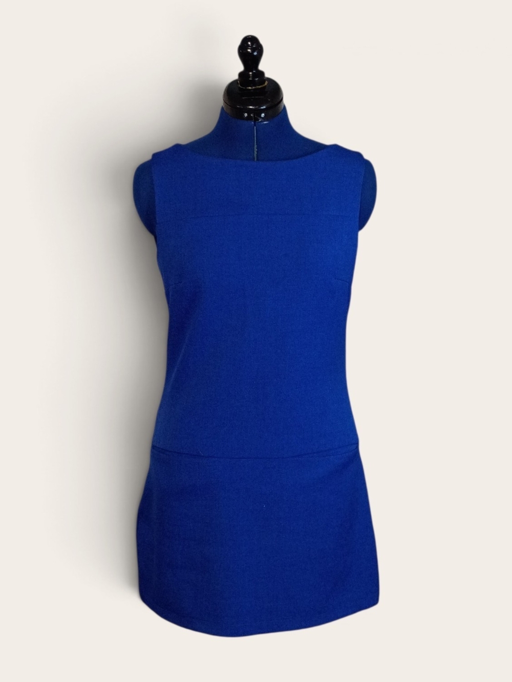 Glassons Royal Blue Vintage Mod Inspired Mini Dress